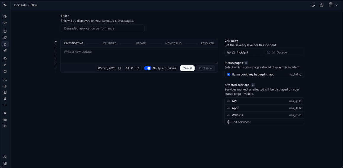 Changelog: Audit Logs, Incident Revamp, Silent Incidents